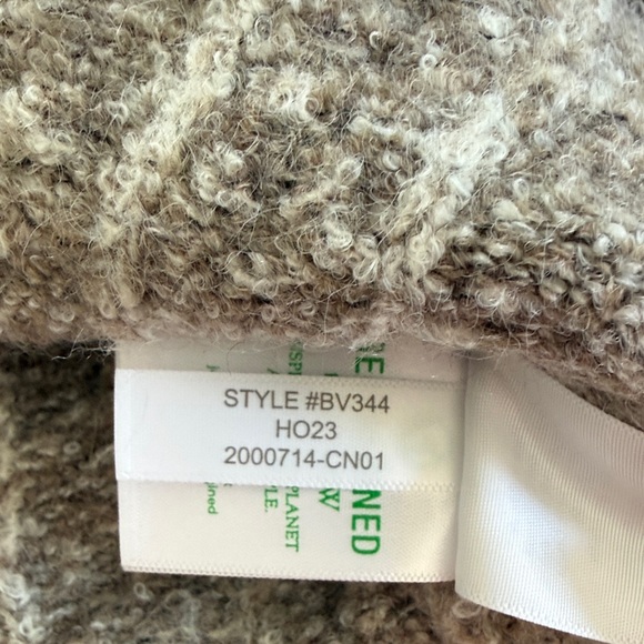 J Crew Cardigan Grey Cable-knit Sweater Lady Jacket - Picture 6 of 6